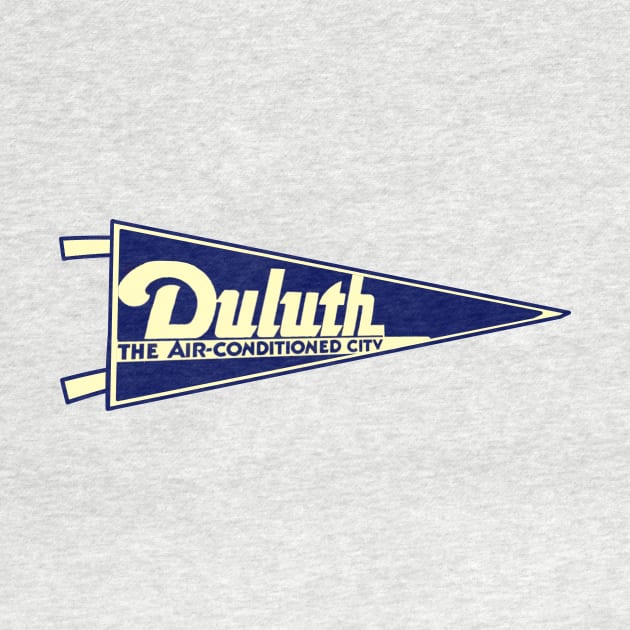 Vintage Style Duluth Pennant by zsonn